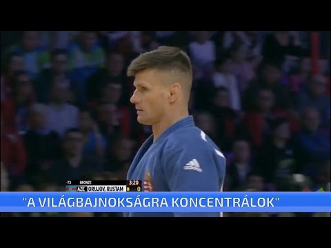 "A világbajnokságra koncentrálok" - nyilatkozta televíziónknak Ungvári Miklós cselgáncsozó