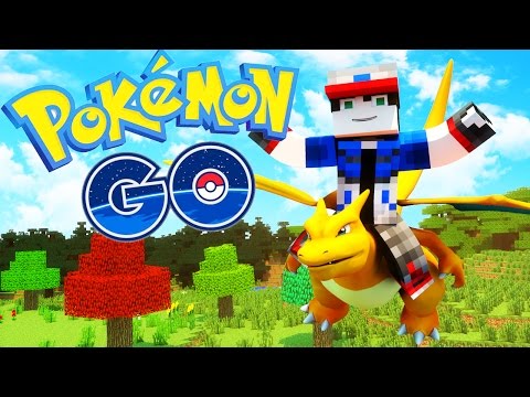 ♪Pokemon GO Song♪ - A Minecraft Parody Song - Music Video Animation | JeromeASF