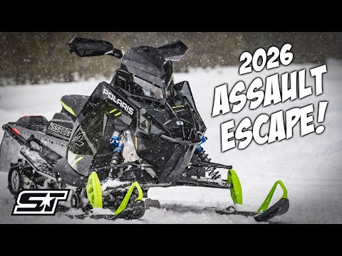 2026 Polaris Switchback Assault 146 9R Escape IFS Detailed Overview