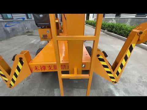 Self Propelled Hydraulic Articulated Boom Lift Show Video