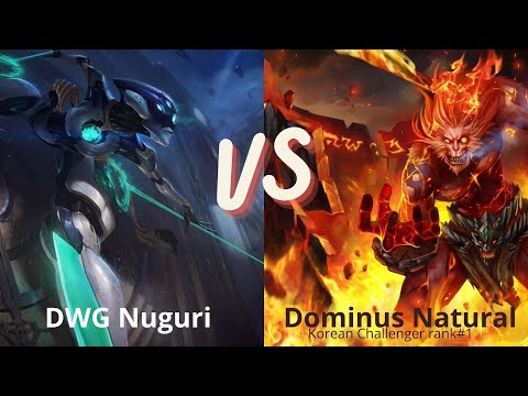 [10.19] DAMWON Nuguri - Camille  vs  Dominus Esports Natural - Wukong [Korean Challenger Rank #1]