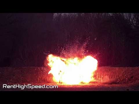 Explosion Detonating at 1,500fps