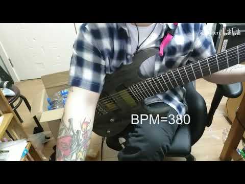 DOWNPICKING TEST 300BPM-400BPM