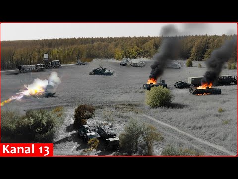 Video of mass destruction of Russian air defense systems: S-300 and S-400s, Pantsir, Buk, Tor, Osa