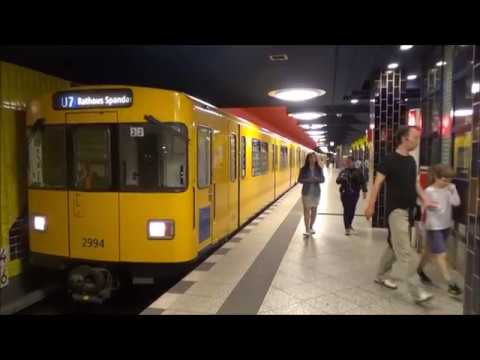 U-Bahn Berlin Richard-Wagner Platz U7 [Full HD]