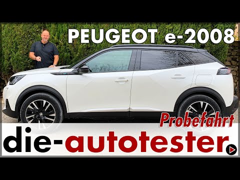2020 PEUGEOT e-2008 and 2008 - The small SUV in the test | Review Range Battery Price German