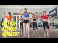 Intense Aerobic Workout Burn Lower Belly Fat Zumba Class