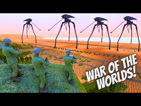 Aliens Beach Landing VS Humanity Army Last Stand ! Warhammer 40K | UEBS 2