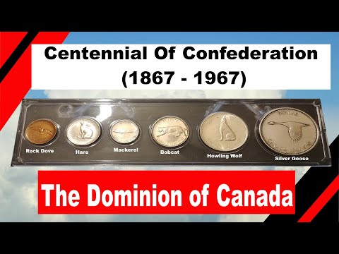 Centennial Of Confederation 1867-1967 Canada Coin Set