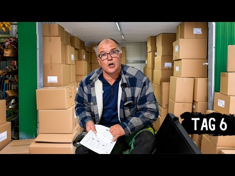 Das schlimmste Projekt unseres Lebens - ENDLICH bauen wir die Werkstatt auf! I Tag 6