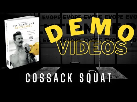 Cossack Squat (DEMO) - Kettlebell