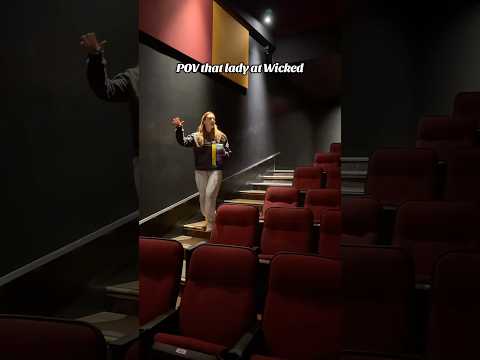 This is NOT a Singalong #wickedmovie #wicked