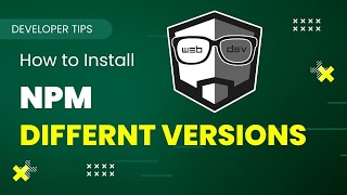 NPM Install Different Versions
