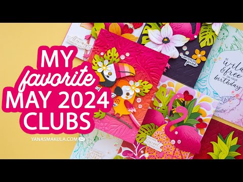 My Favorite Spellbinders May 2024 Clubs