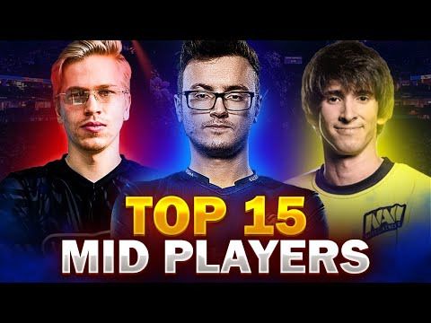 TOP-15 Mid Players with their TOP-1 Play in Dota 2 History