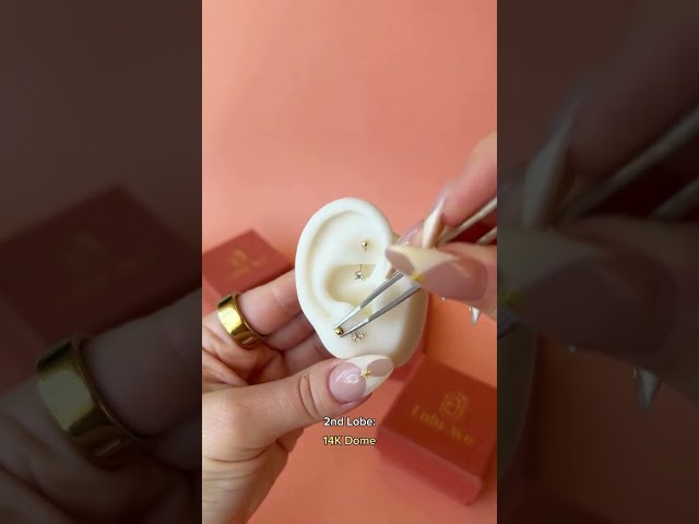 Vídeo relacionado con Rajnard Piercing Rook Piercing para Cejas 16G Acero quirúrgico Banana Barbell 10mm Bola de Crystal Piercing Joyas para Mujeres Hombres Niñas 30pcs