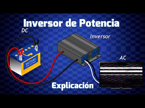 Explicación de inversores de potencia – ¿Cómo funcionan? Principio de funcionamiento del inversor