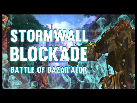 Mythic Stormwall Blockade - Resto Shaman PoV - Anthem -