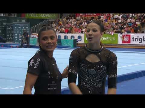 Gabriela Rodrigues Barbosa. 2025 Koper World Challenge Cup. FX