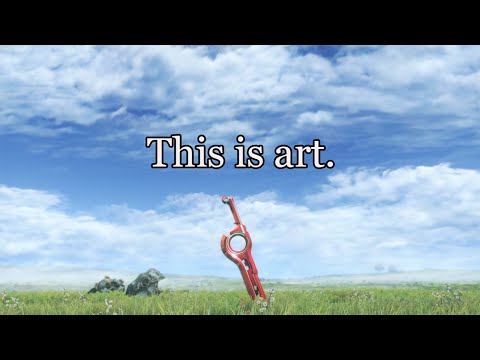 Xenoblade's Title Screen is Beautiful