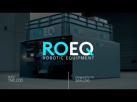 Un nouveau système d’élévation flexible pour le robot mobile autonome MiR250