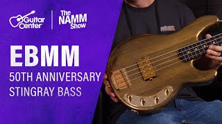 Video thumbnail for NEW Ernie Ball Music Man 50th Anniversary StingRay Bass | NAMM 2026 by Guitar Center