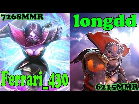 Dota 2 - Ferrari_430 7268 MMR And longdd 6215 MMR - Ranked Match Gameplay
