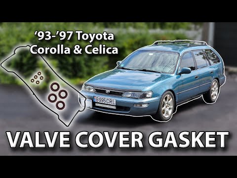 Replacing Valve Cover Gasket 1993-1997 Toyota Corolla/Celica