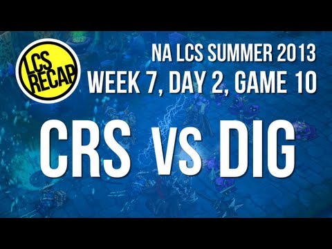 LCS Recap: CRS vs DIG - Week 7, Game 10 (NA Summer 2013)