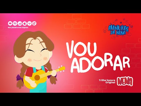 Vou adorar | Cante com Nena 2 | Músicas Gospel Infantil | Desenho
