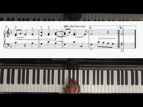 Fireworks Minuet (A1) | ABRSM Grade 1 Piano 2025-26 | Tutorial with Score