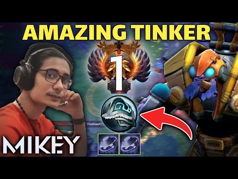 ✅Kasra Mikey Tinker Gameplay New Patch 7.32 e !! Dota 2 Tinker Gameplay by Rank 1 Europe کسری مایکی