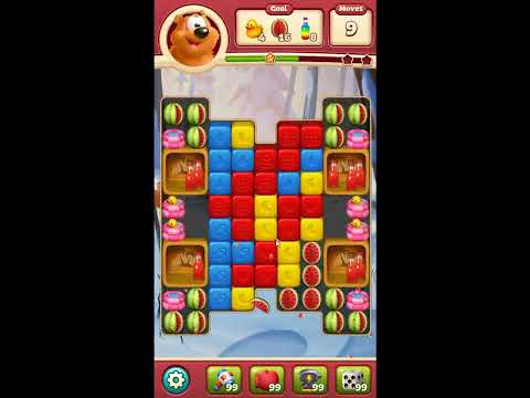 Toon Blast Level 7707 - NO BOOSTERS 🐻🐺🐱 | SKILLGAMING ✔️