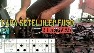 Download lagu Cara setel klep cepat|| Dua putaran mobil truk 6 silinder mp3