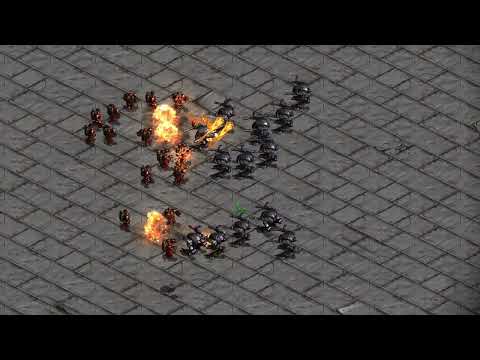50 Firebats vs 15 Goliaths