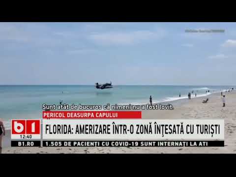 SUA, FLORIDA - AMERIZARE FORTATA INTR-O ZONA INTESATA CU TURISTI_Stiri B1_18 aprilie 2021