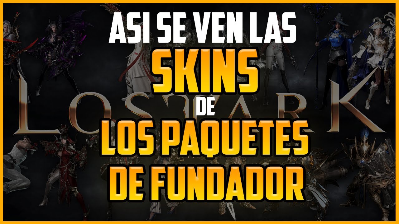 LOST ARK - Vistazo a los MODELOS de las skins del FOUNDER'S PACK