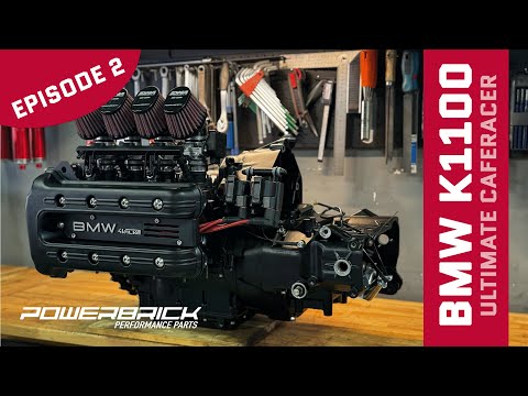 The ultimate caferacer EP2 - POWERBRICK BMW K1100RS - Clutch, gearbox & throttle bodies