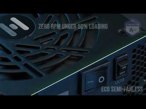 FSP Hydro Ti PRO 1000W Computer Power Supply 80 Plus Titanium GEN5,12V-(2X6) Cable (HTI-1000M-GEN5)