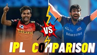 jasprit bumrah vs sandeep sharma || IPL career comparison || Who is best ?