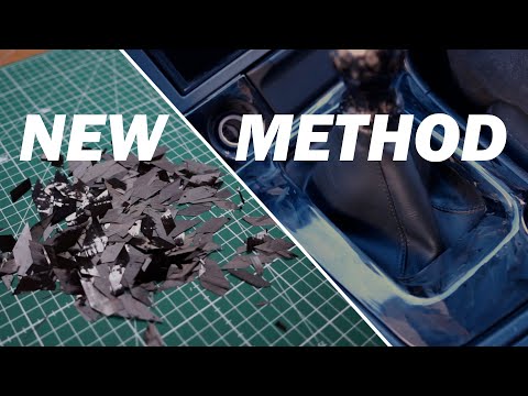 The BEST looking forged carbon skinning technique!