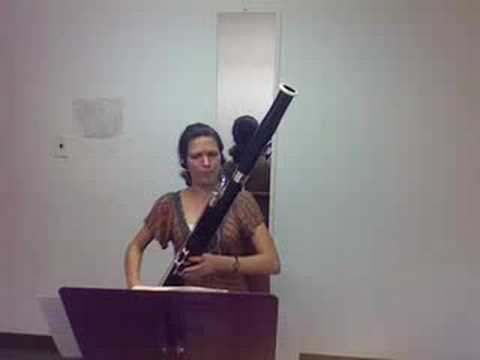 Coldplay-The Scientist played on the bassoon