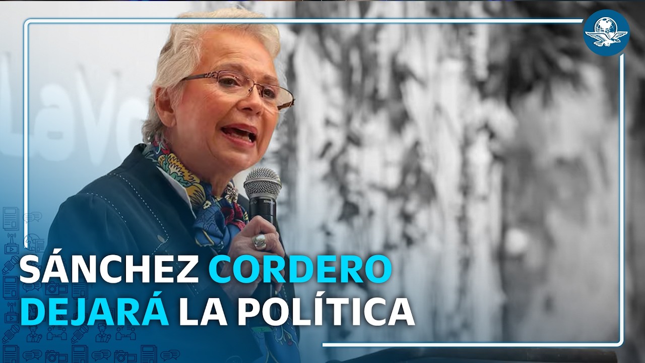 Olga Sánchez Cordero dice adiós a la política; anuncia su retiro y se dedicará a la docencia