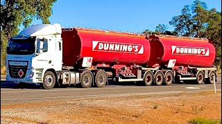 Australian Trucks and Road Trains on Great Northern Highway.