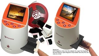 Wolverine F2D Mighty 20MP 7 In 1 Film To Digital Converter To Convert 7 Type of Film Into Digital In
