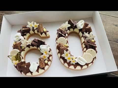 עוגת מספרים 60 - תמונה מהסרטון