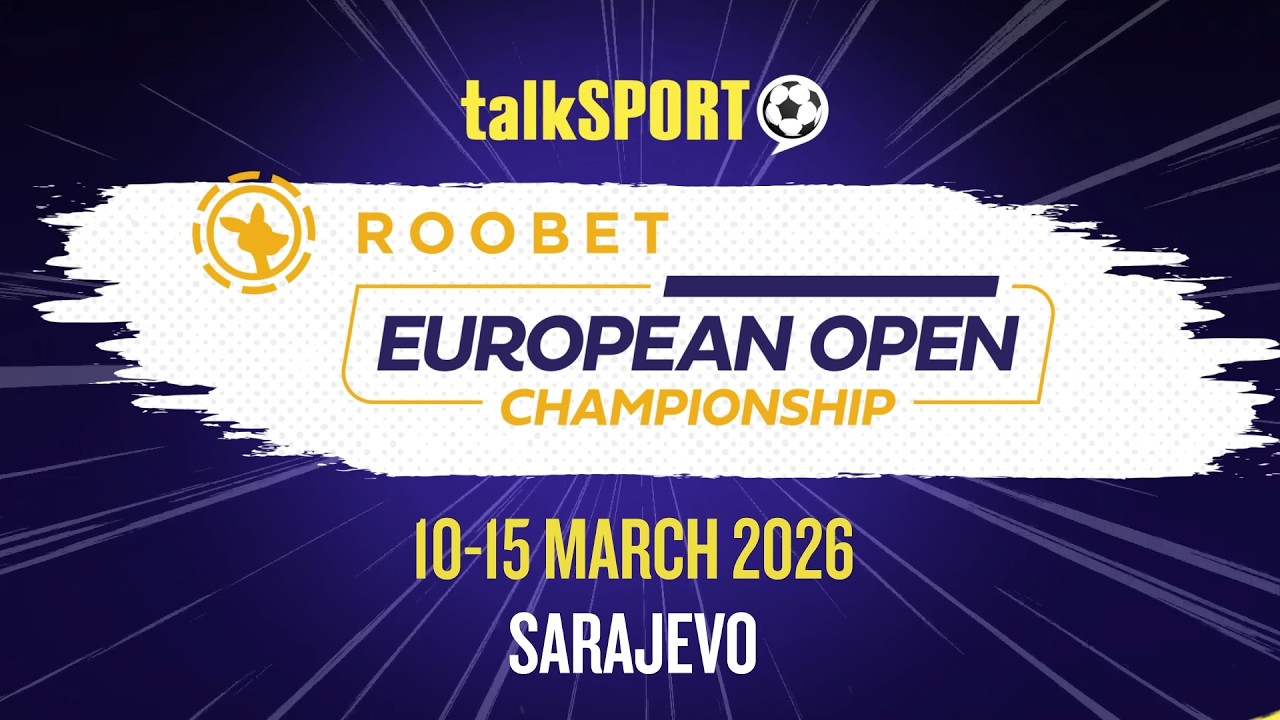 LIVE POOL: Roobet European Open Championship | 10-15 March | Sarajevo | Day 2