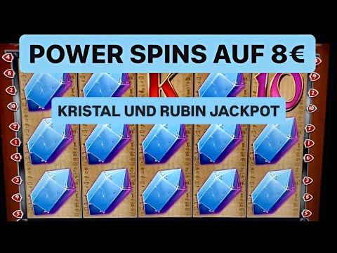 Lucky Pharao auf 8€ MEGA POWER SPINS 🤑 KRISTALL GEWINN Spielhalle