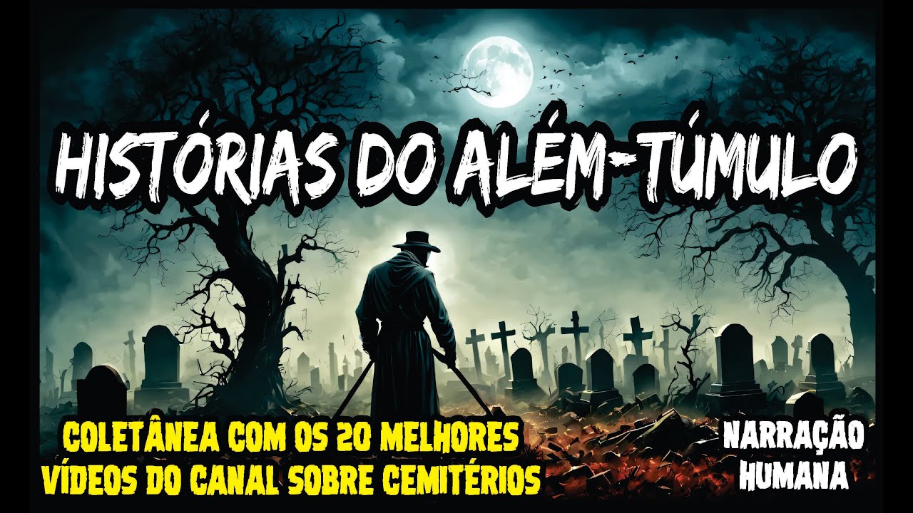 3 HORAS DE EXPERIÊNCIAS SOBRENATURAIS OCORRIDAS EM CEMITÉRIOS ENVIADAS PELOS OUVINTES