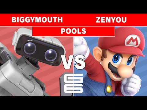 Genesis 6 - BiggyMouth (ROB) vs Zenyou (Mario) Winners - Smash Ultimate